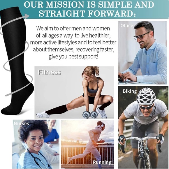 Compression Socks 3 Pack - Picture 7 of 7